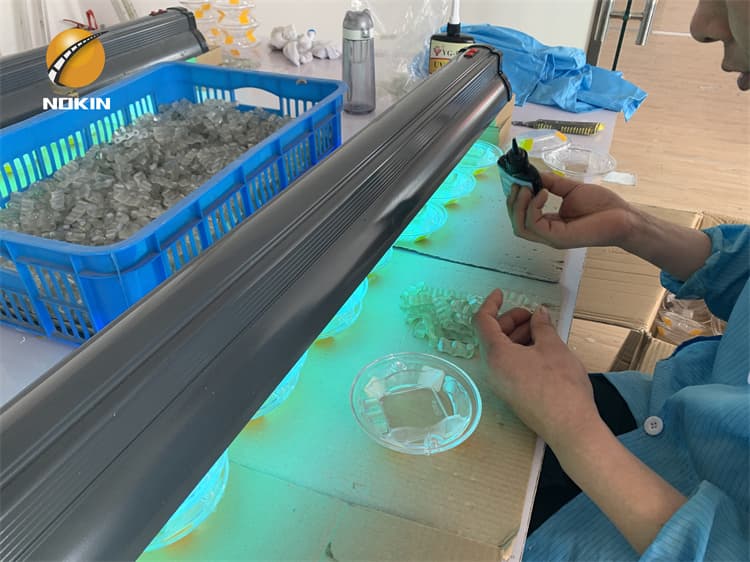 Production of the Solar Road Stud