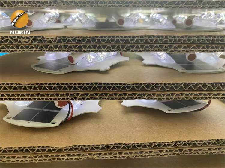 Round Aluminum Pressure Resistant Solar Road Stud Light