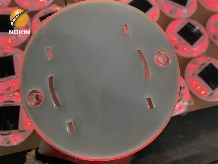 Round Plastic Flashing LED Solar Road Stud Lights