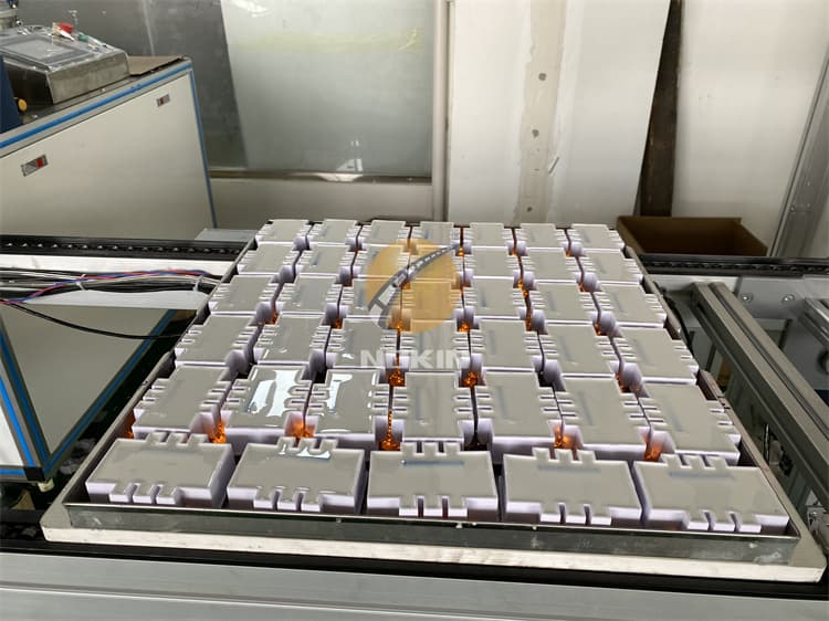 Yellow solar studs road safety on discount