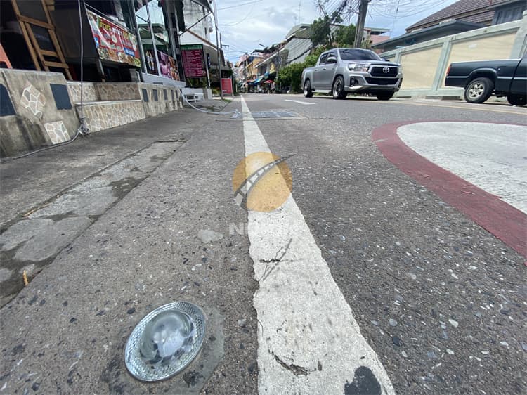 Embedded solar road markers Dia 143mm Durban