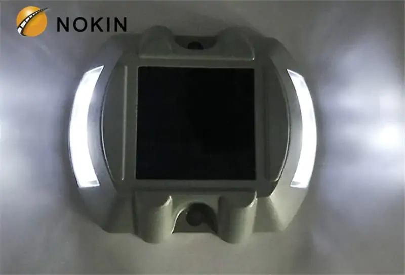solar road stud tunnel 360 glass led